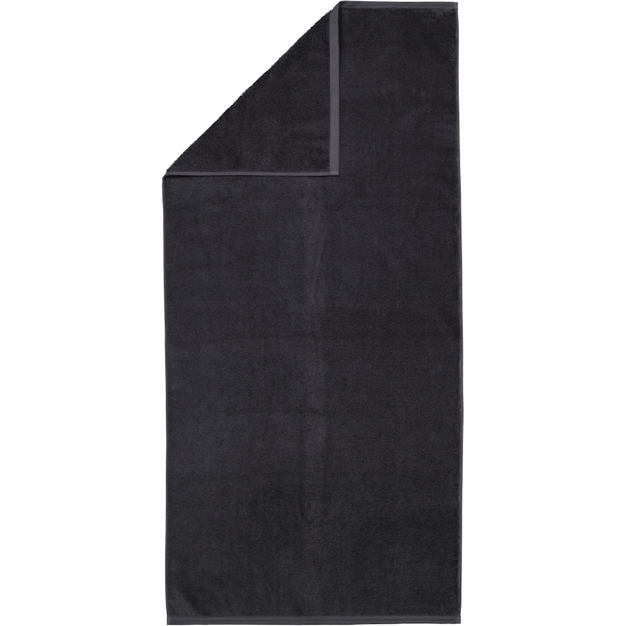 Vossen Handtücher Vegan Life anthrazit - 7700 Duschtuch 67x140 cm Schwarz