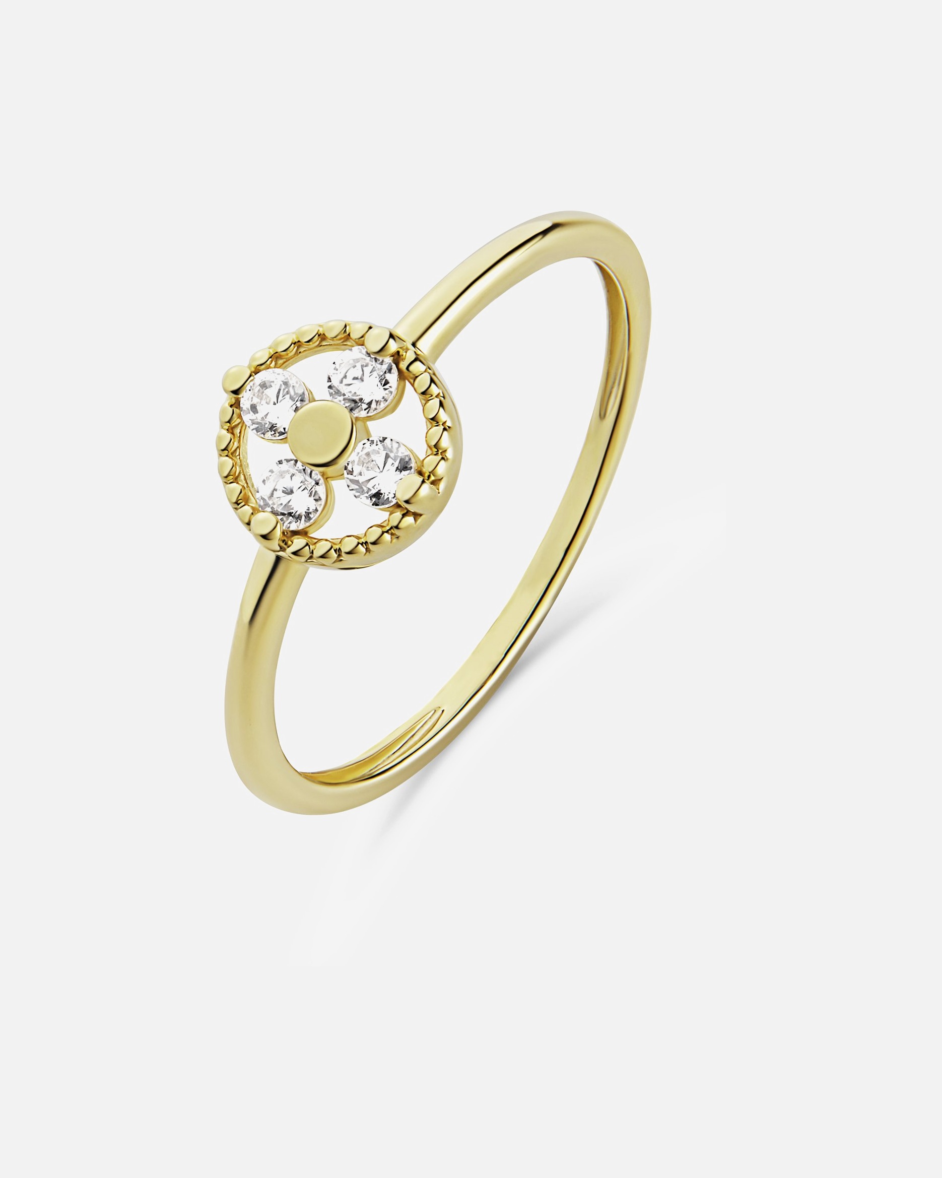 Ring für Weiblich CHRIST Damenring 375er Gelbgold 58