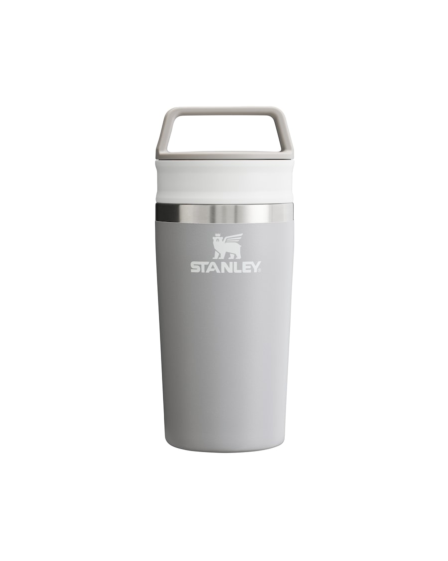 Stanley 1913 Thermobecher - 0,35L CAFÉ TO-GO TRAVEL MUG Ash Silber