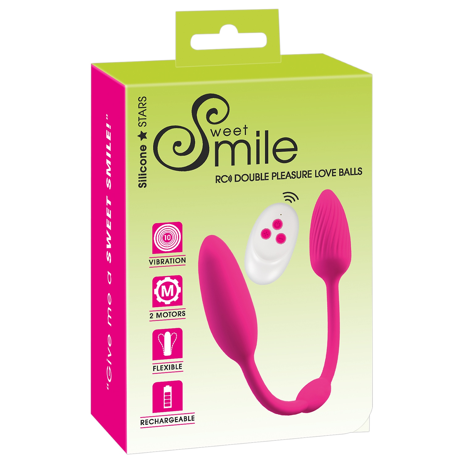 Sweet Smile Liebeskugeln RC Double Pleasure Love Balls Liebeskugel online kaufen | DOUGLAS Sweet Smile Liebeskugeln RC Double Pleasure Love Balls Liebeskugel online kaufen | DOUGLAS