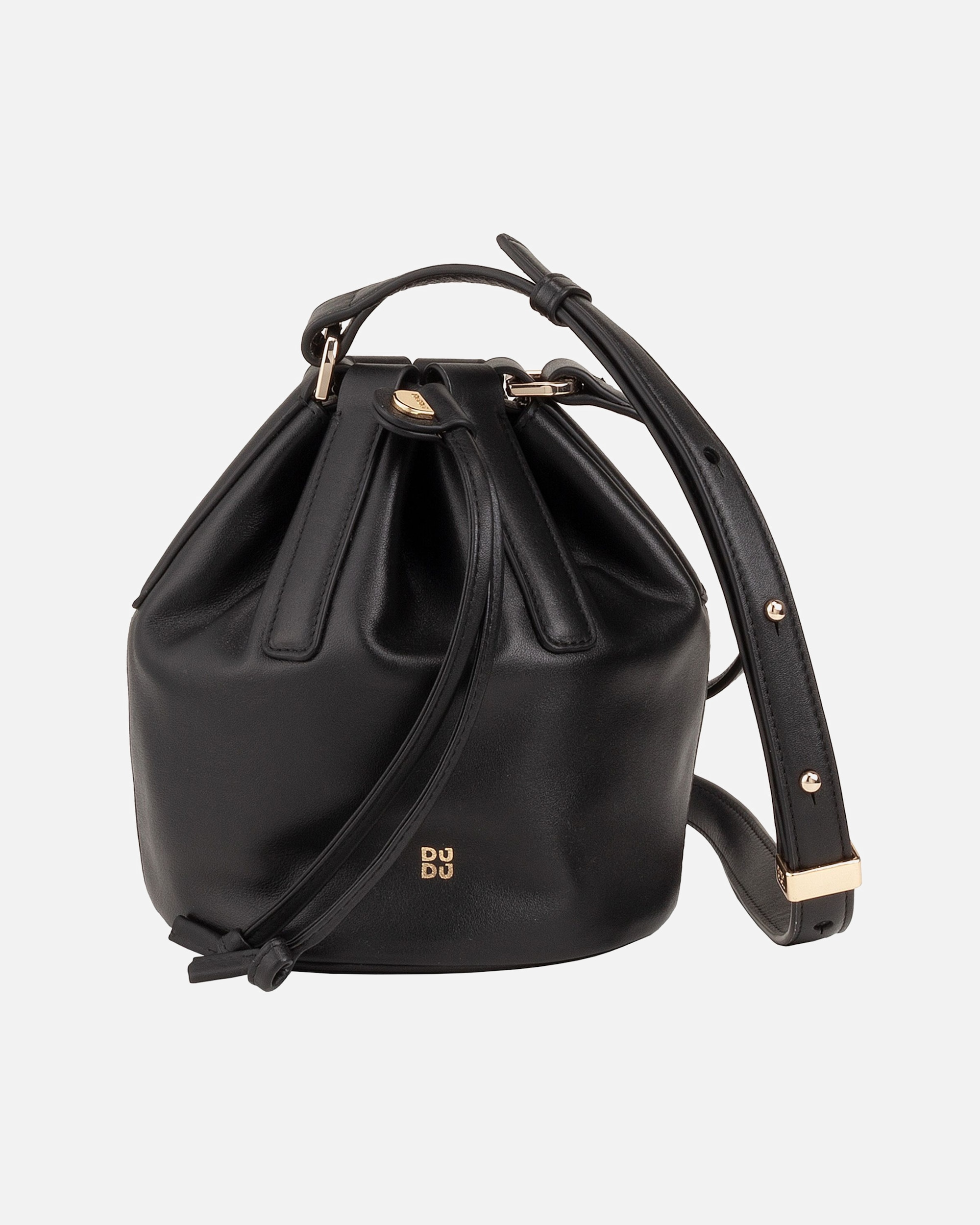 Clutch für Weiblich DuDu Beuteltasche black