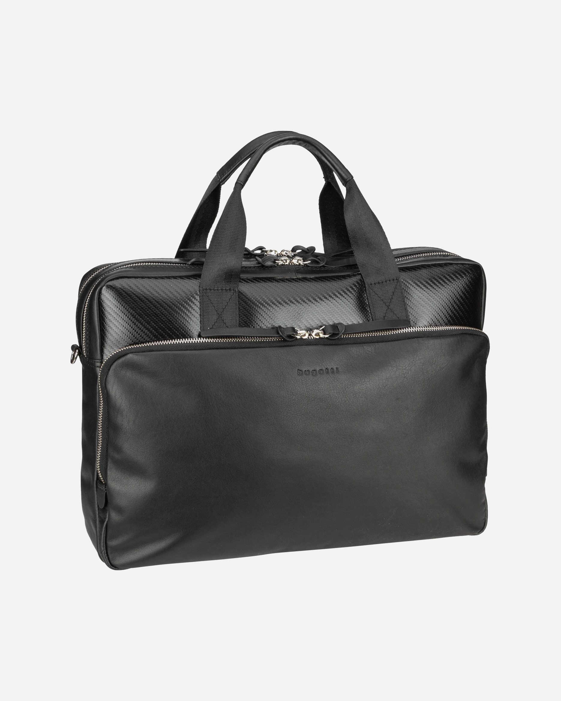 Laptoptasche für Unisex Bugatti Aktentasche Comet L Schwarz