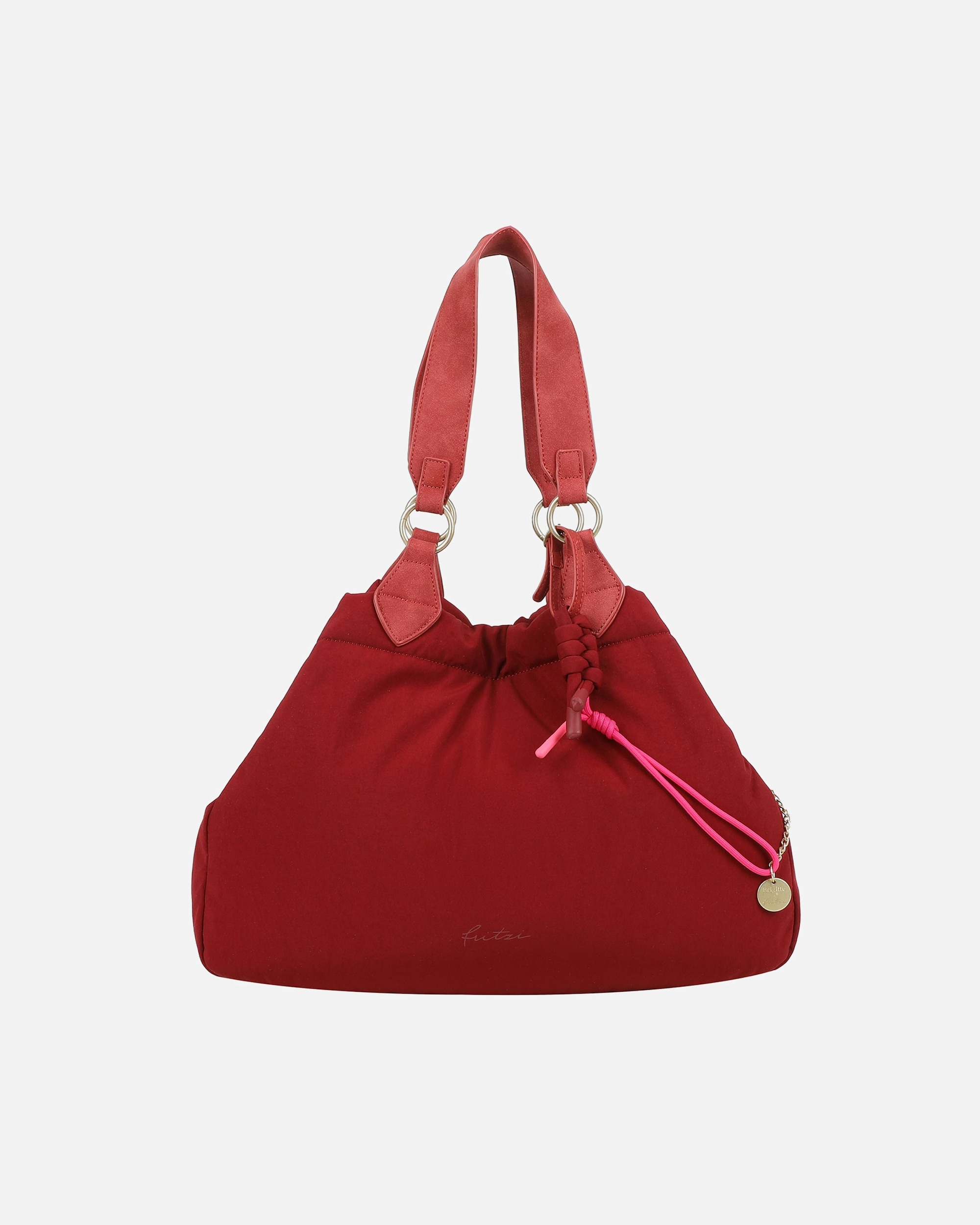 Tasche für Weiblich Fritzi aus Preußen Brigitte x Fritzi Limited Chain Sky Shopper red wine