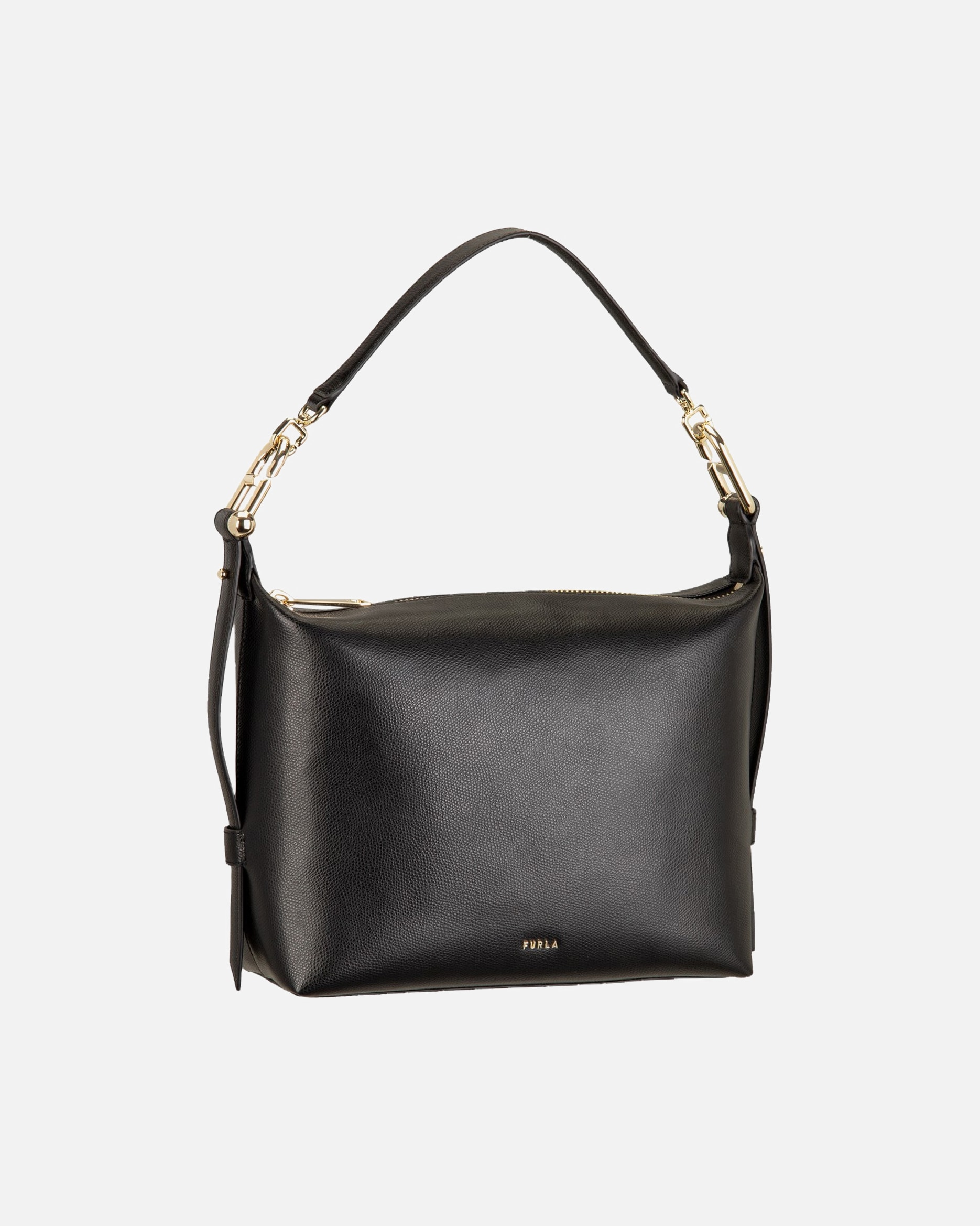 Handtasche für Unisex Furla Schultertasche Tonie M Hobo Nero