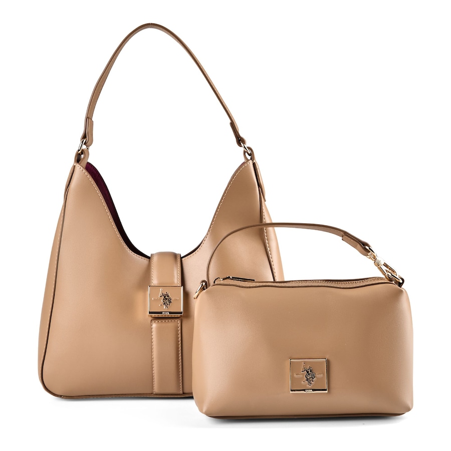 U.S. Polo Assn. Margaret Schultertasche powder Braun Damen