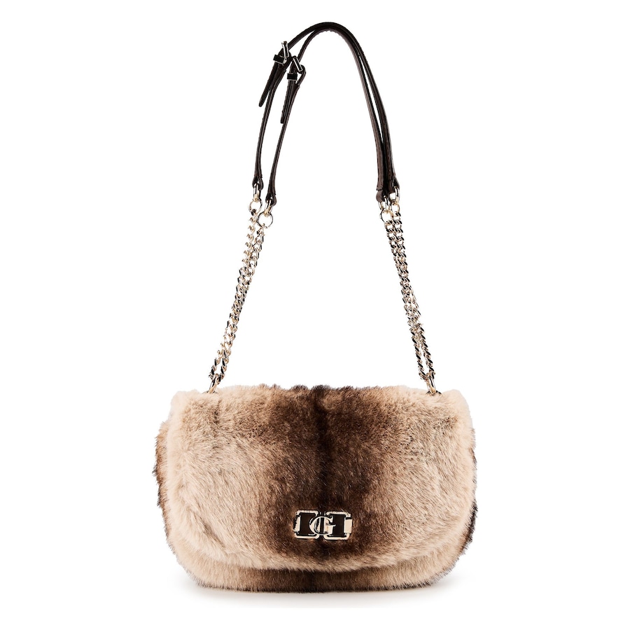 Guess Mavis Schultertasche espresso multi Nude Damen