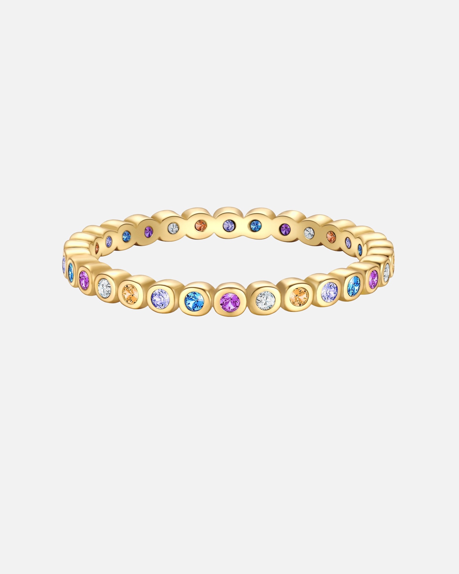 Ring für Weiblich Glanzstücke München Ring aus Sterling Silber in gelbgold mit Zirkonia 48