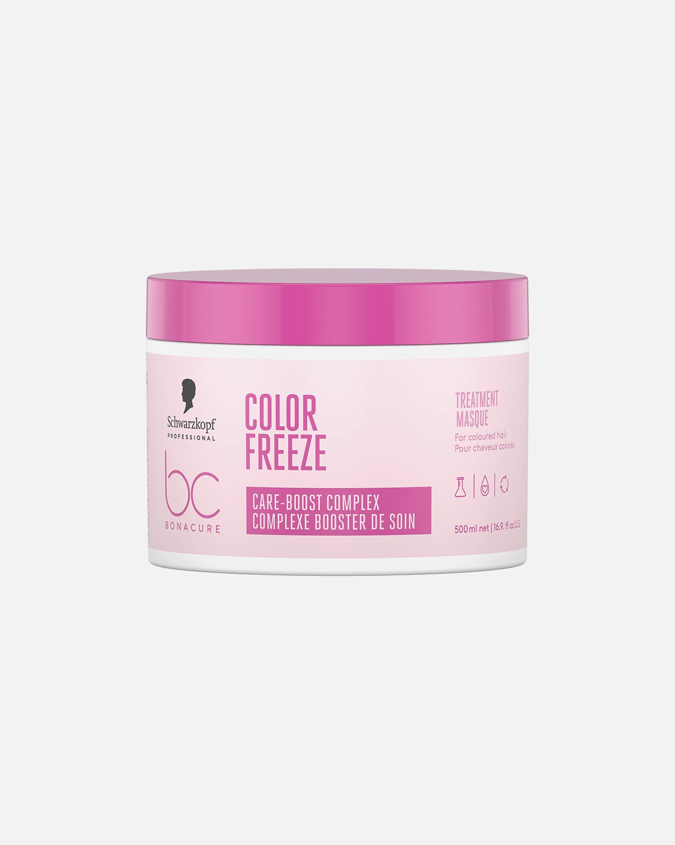 Haarmaske für Unisex Schwarzkopf Professional BONACURE COLOR FREEZE Behandlungsmaske 500 ml