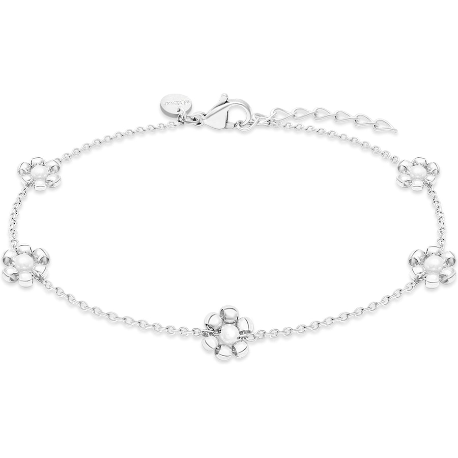 s.Oliver Armband Edelstahl silber Damen