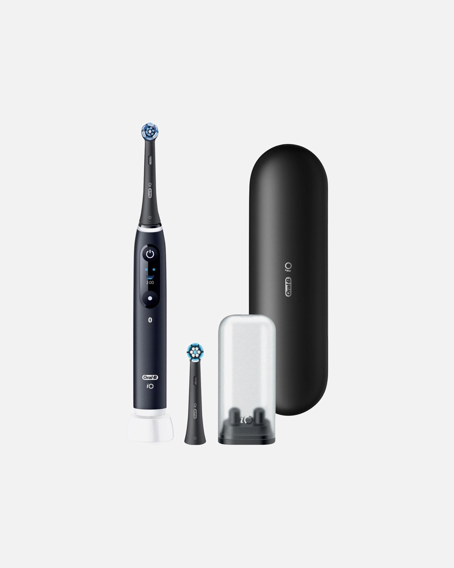 Elektrische Zahnbürste für Unisex Oral-B iO 6 in Schwarz + Reiseetui 1 Stück