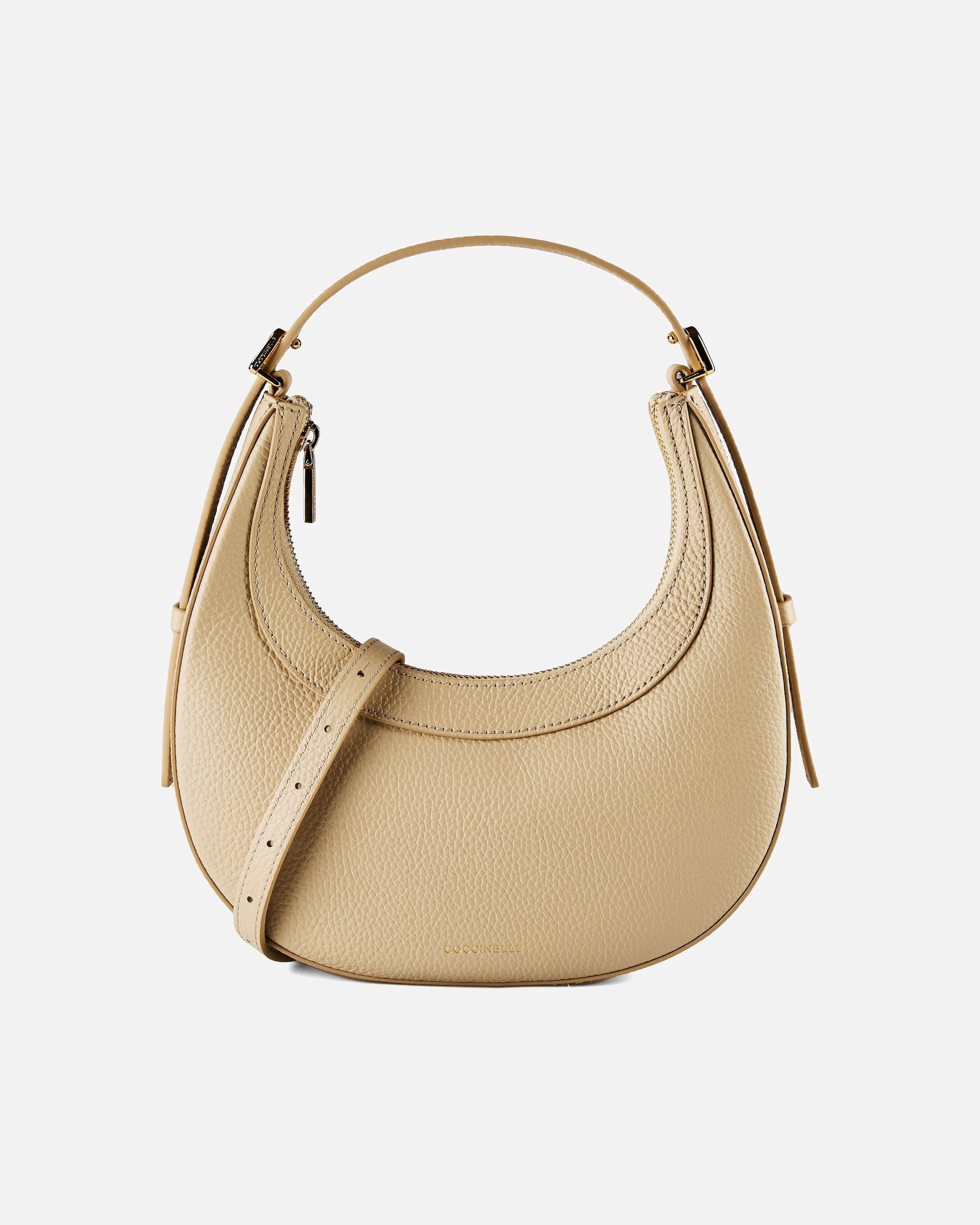 Umhängetasche für Weiblich Coccinelle Whisper Henkeltasche sandshell