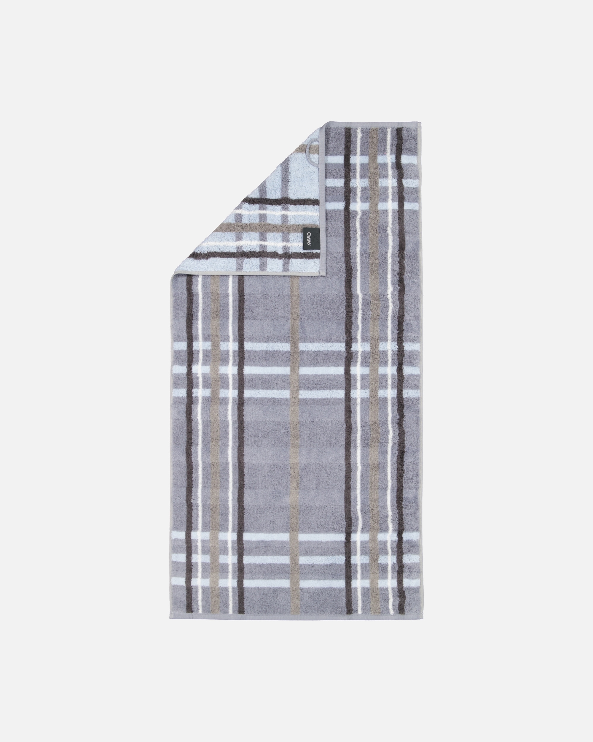 Handtuch für Unisex Cawö Cawö Handtücher Noblesse Check 1089 nordic blue - 11 Handtuch 50x100 cm