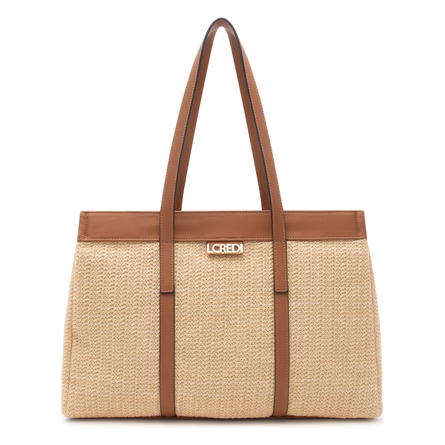 L.CREDI Rosalie Shopper nature Hellbraun Damen