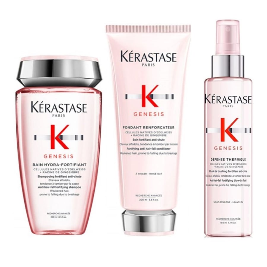 Kérastase Genesis HYDRA 3er Set (Bain / Fondant Defense Thermique) Damen