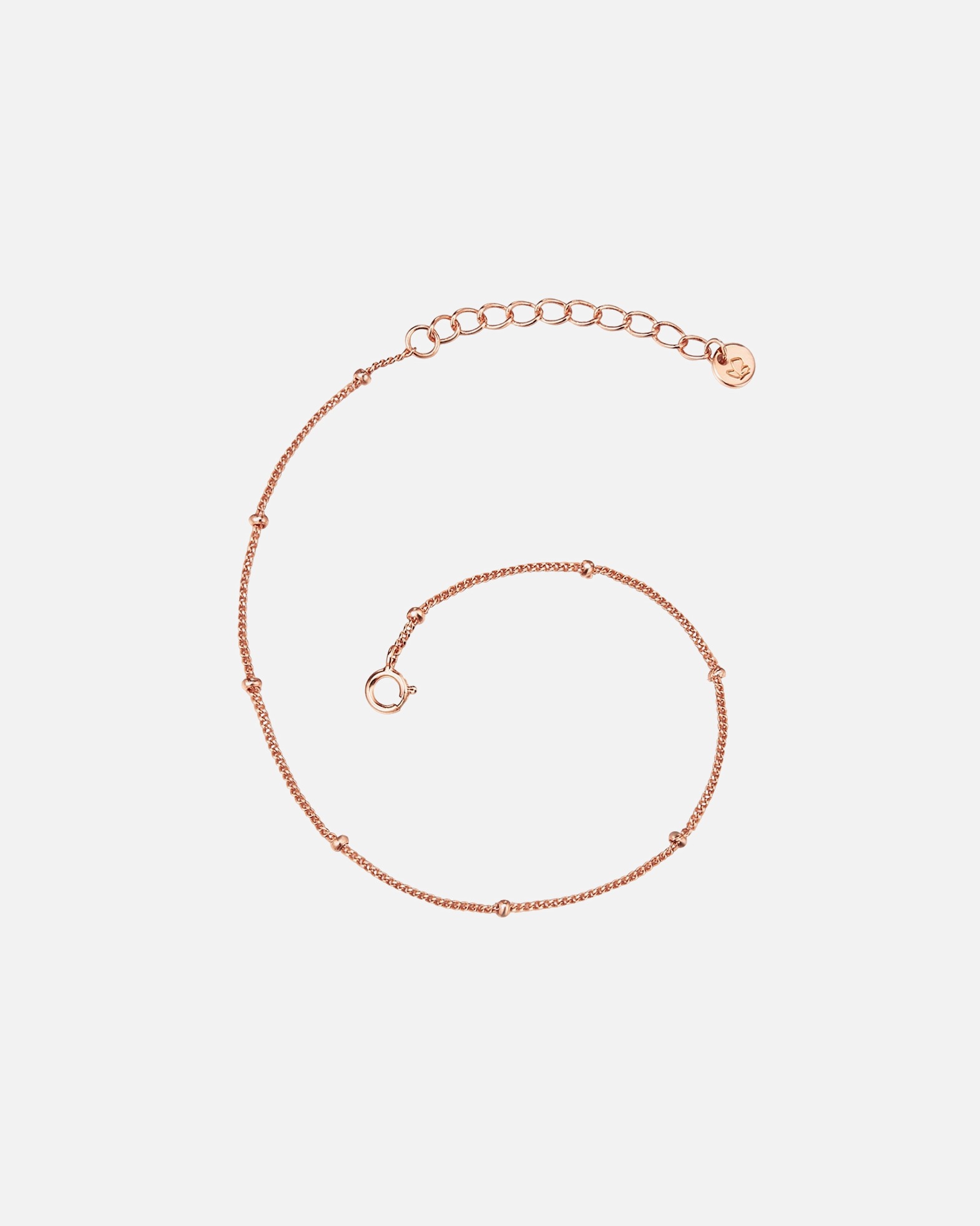 Armband für Weiblich Glanzstücke München Armband Sterling Silber in Roségold 17,0 cm Basislänge + 3,0 cm Verlängerung