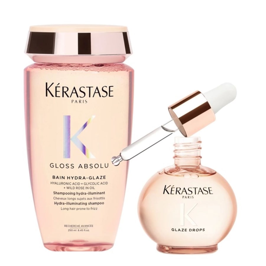 Kérastase Gloss Absolu 2er Set (Shampoo / Drops) Damen