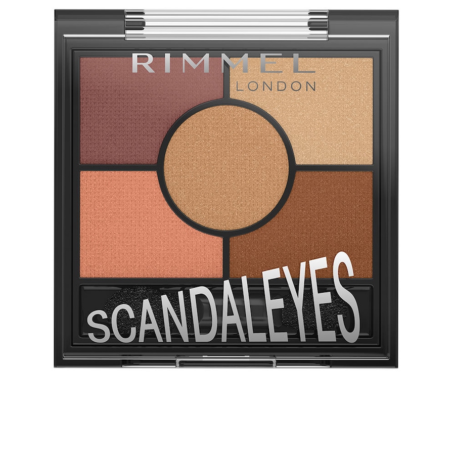 Rimmel London SCANDALEYES Lidschatten-Palette #002-Brixton-BraunMake-up | 3.8 g | 4813,16 / 1.0 kg