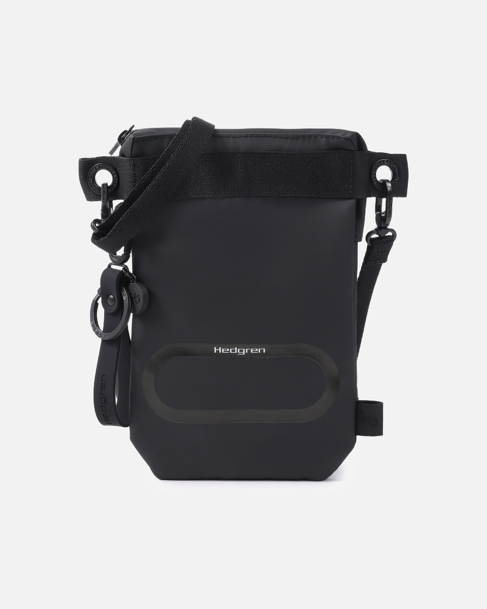 Clutch für Männlich Hedgren Uni Minibag coated black