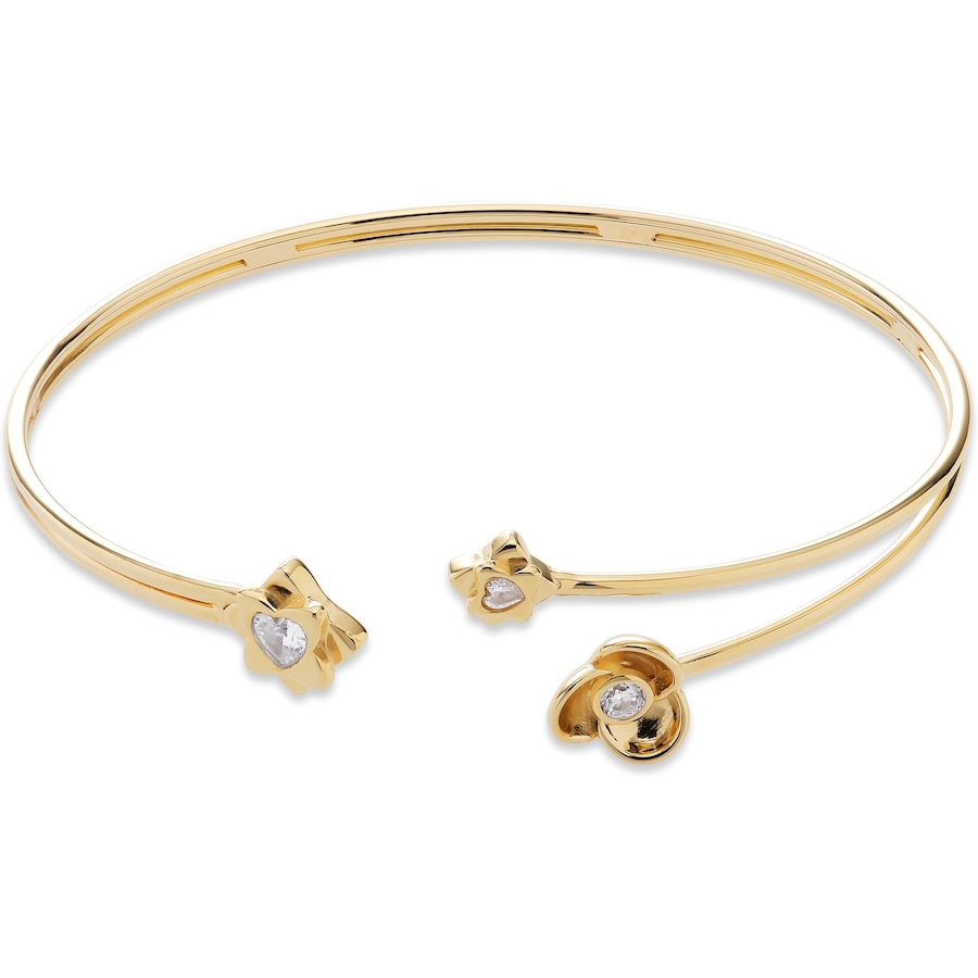 Jette Armreif 925er Silber, recycelt gelbgold Damen