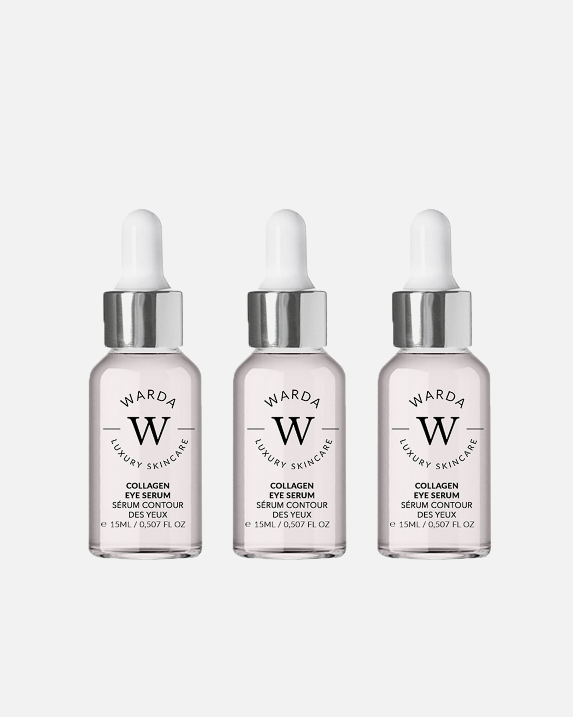 Augenserum für Weiblich WARDA LUXURY SKINCARE Collagen Augen Trio 1 Stück