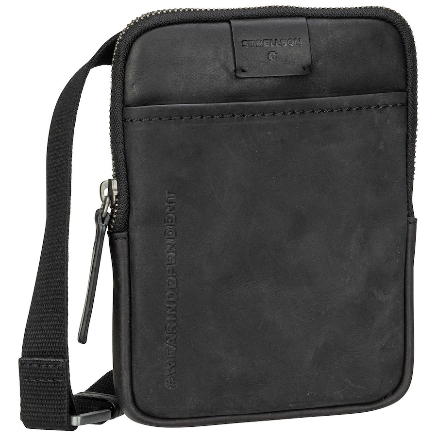 Strellson Umhängetasche Brick Lane Brian XSVZ 1 Black Schwarz Herren