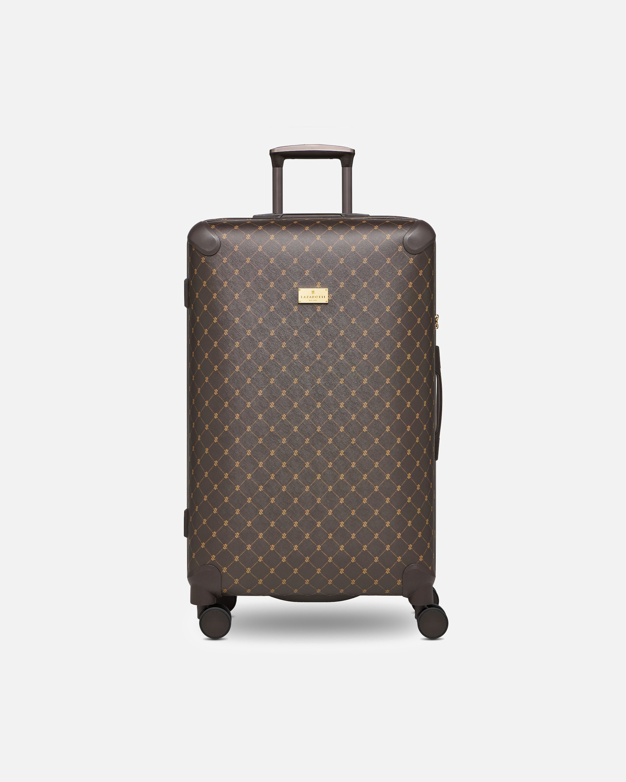Trolley für Männlich Lazarotti Palermo 4 Rollen Trolley L 79 cm dark brown
