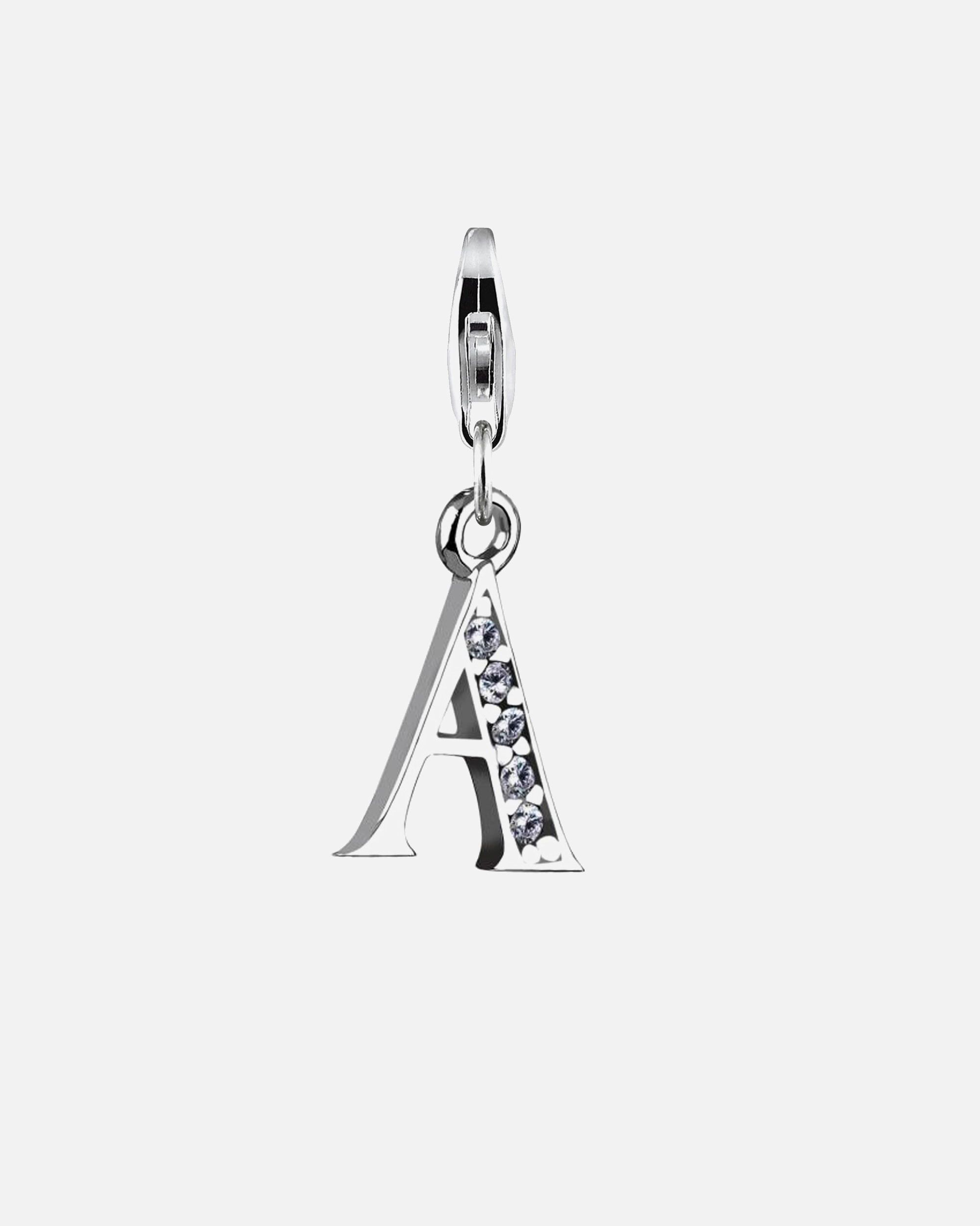 Schmuckanhänger für Weiblich Nenalina Buchstaben Anhänger Zirkonia 925 Silber Buchstabe "R" Anhänger Zirkonia 925 Silber