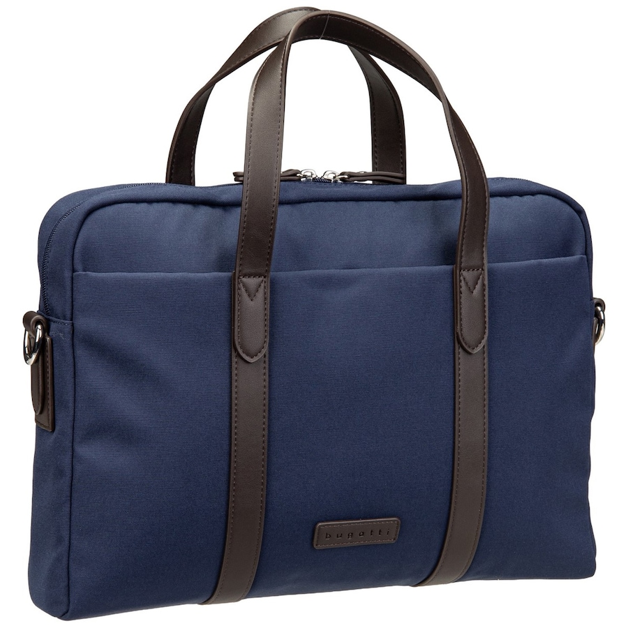 Bugatti Aktentasche Maro Business Bag Navy Schwarz Herren