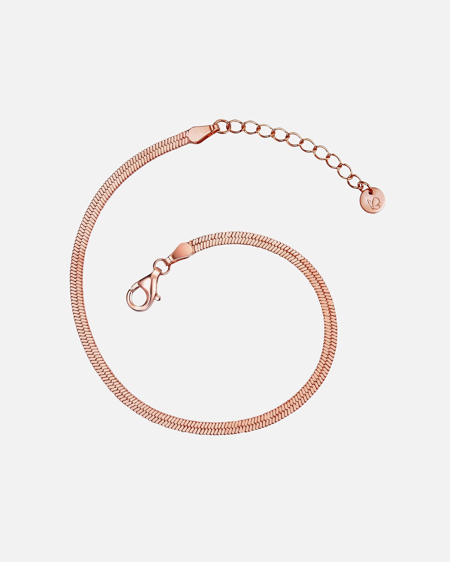 Armband für Weiblich Glanzstücke München Armband Sterling Silber in Roségold 17,0 cm Basislänge + 3,0 cm Verlängerung