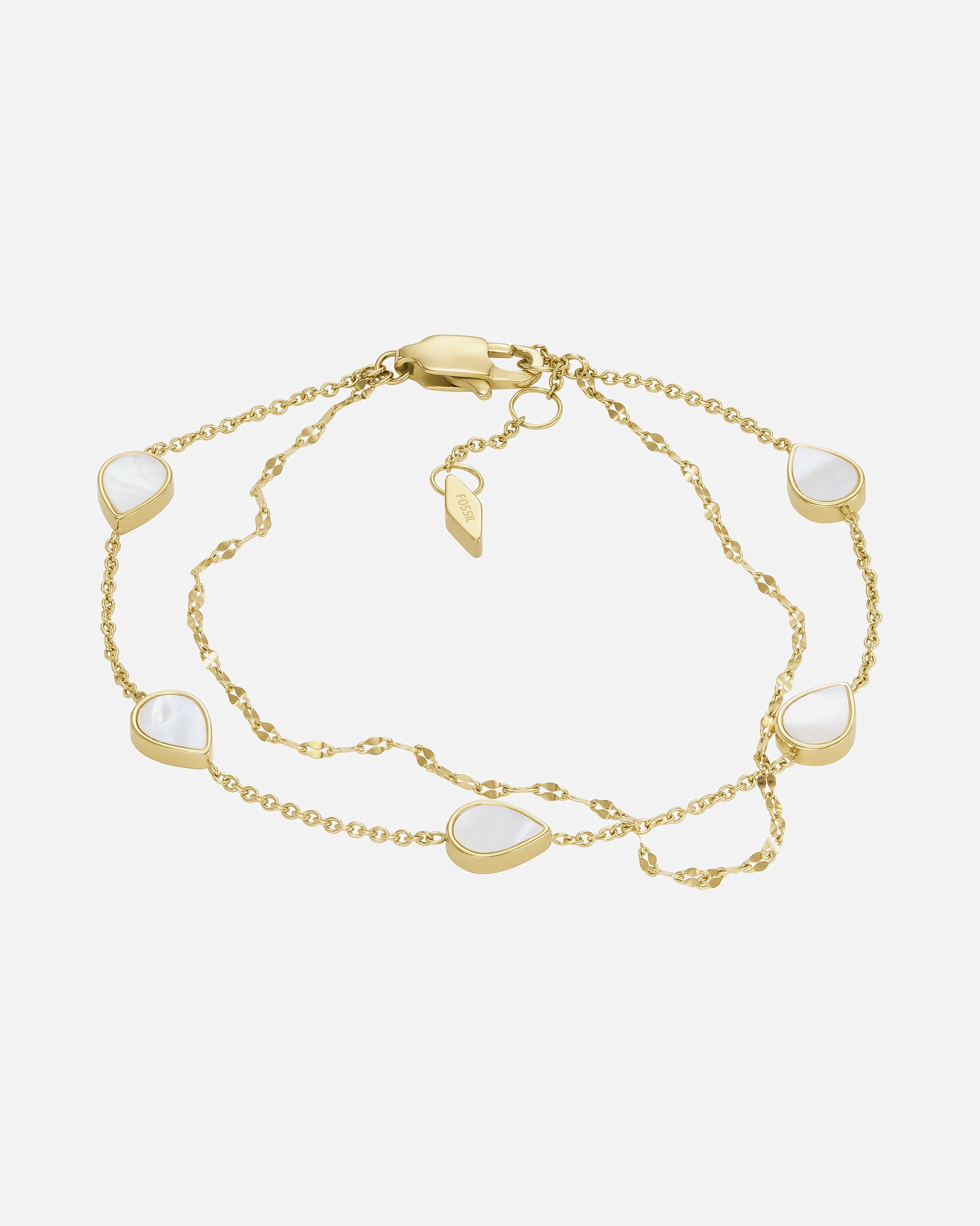 Armband für Weiblich Fossil Armband Edelstahl One Size