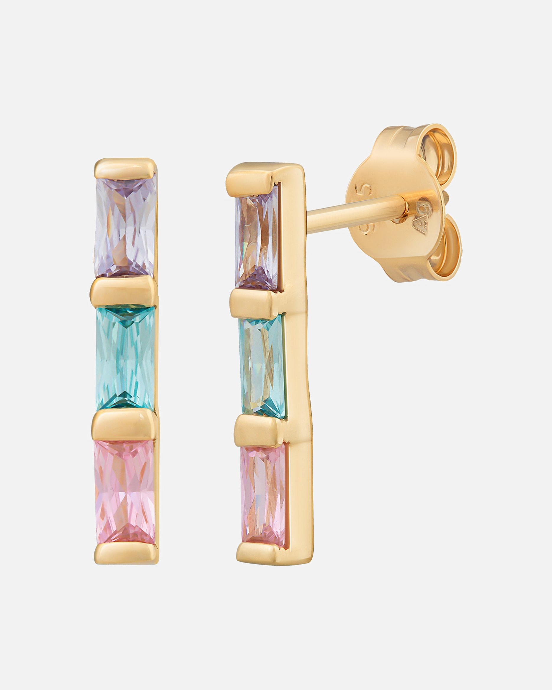 Ohrringe für Weiblich caï Ohrstecker 925er Silber One Size