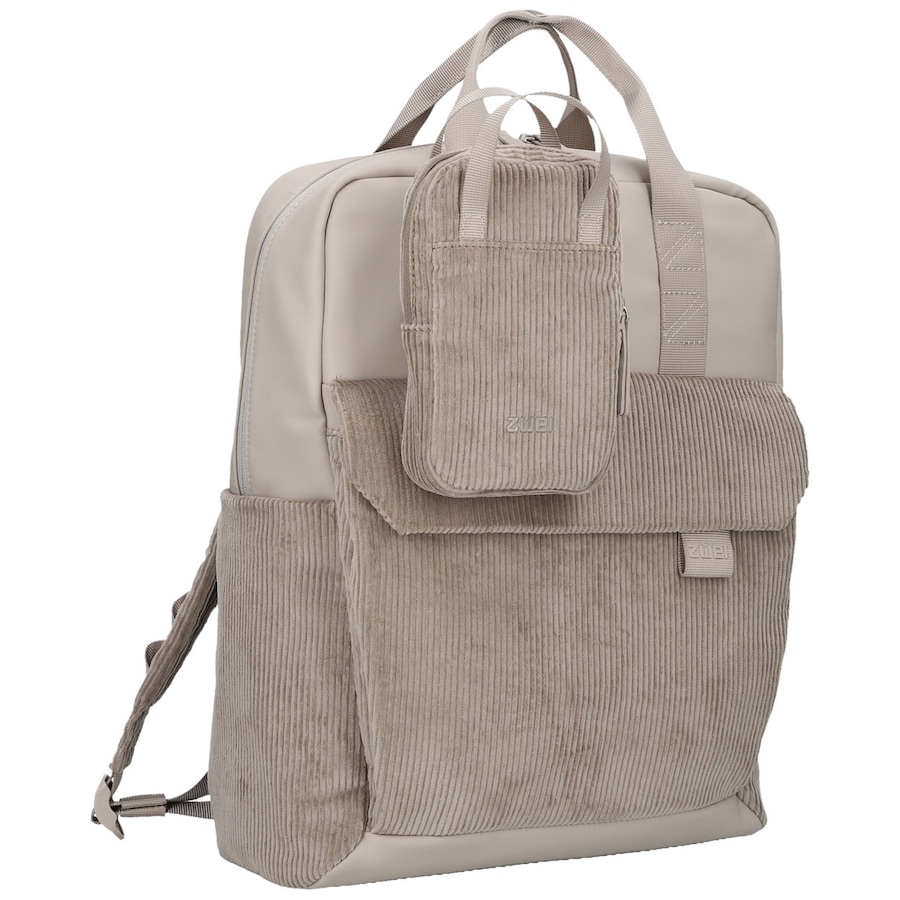 ZWEI Rucksack Lou LUR160 Cord-Mocca Braun
