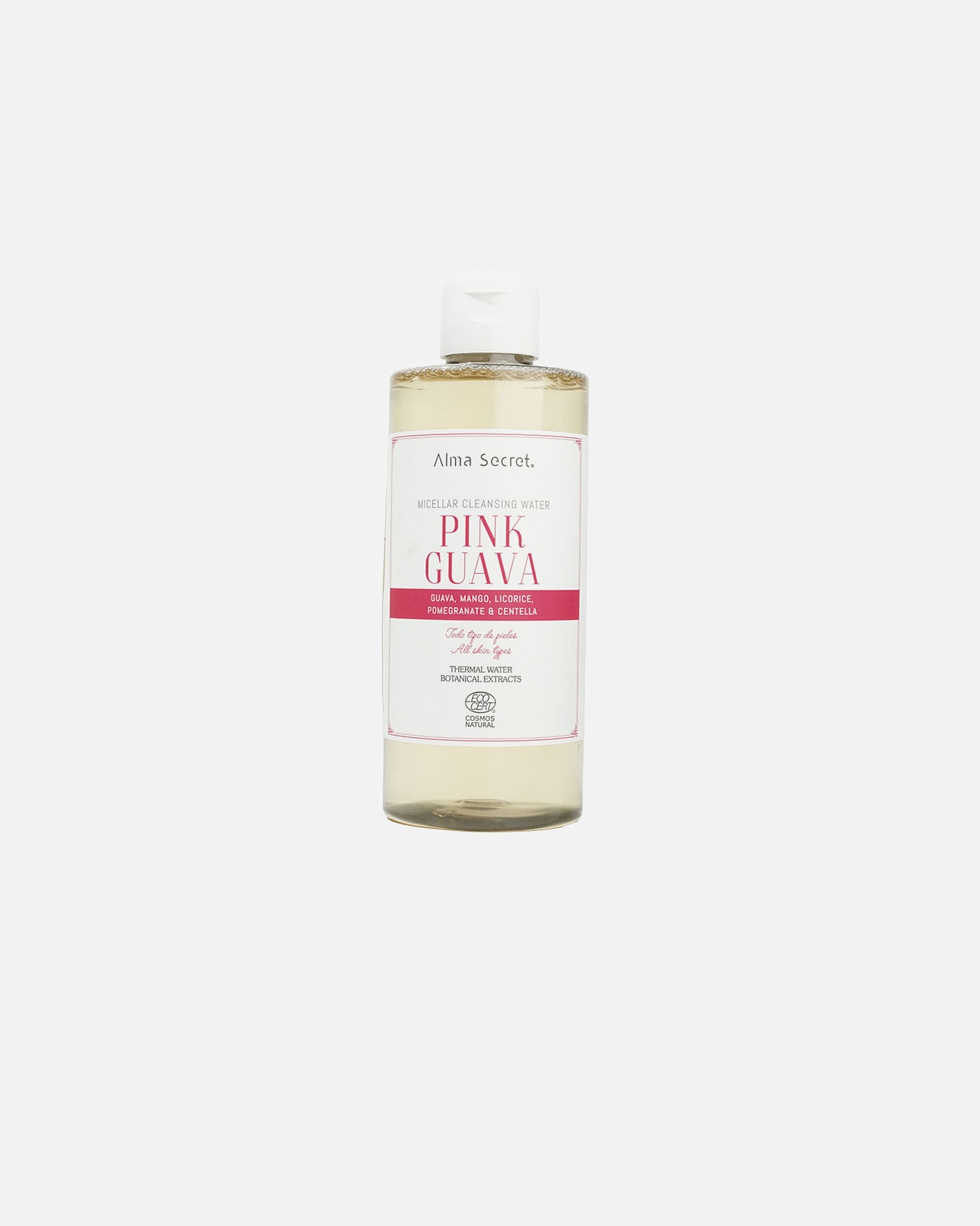 Mizellenwasser für Unisex Alma Secret Mizellenwasser mit rosa Guave 400 ml