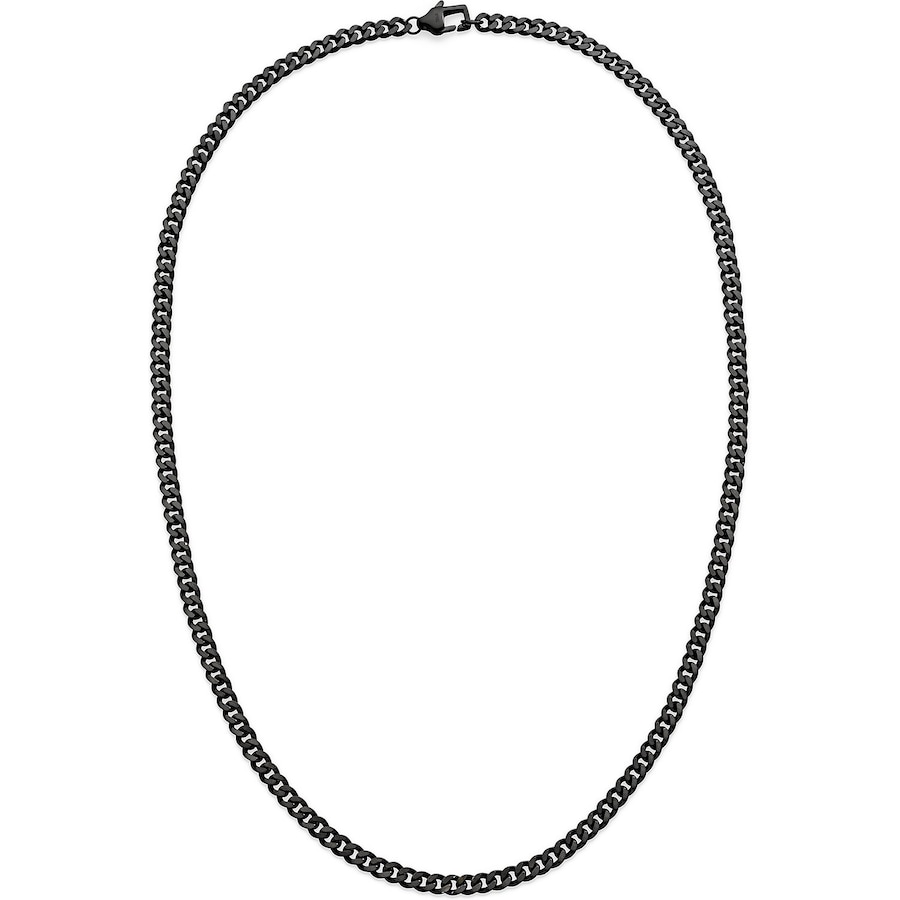 s.Oliver Kette Edelstahl schwarz Herren