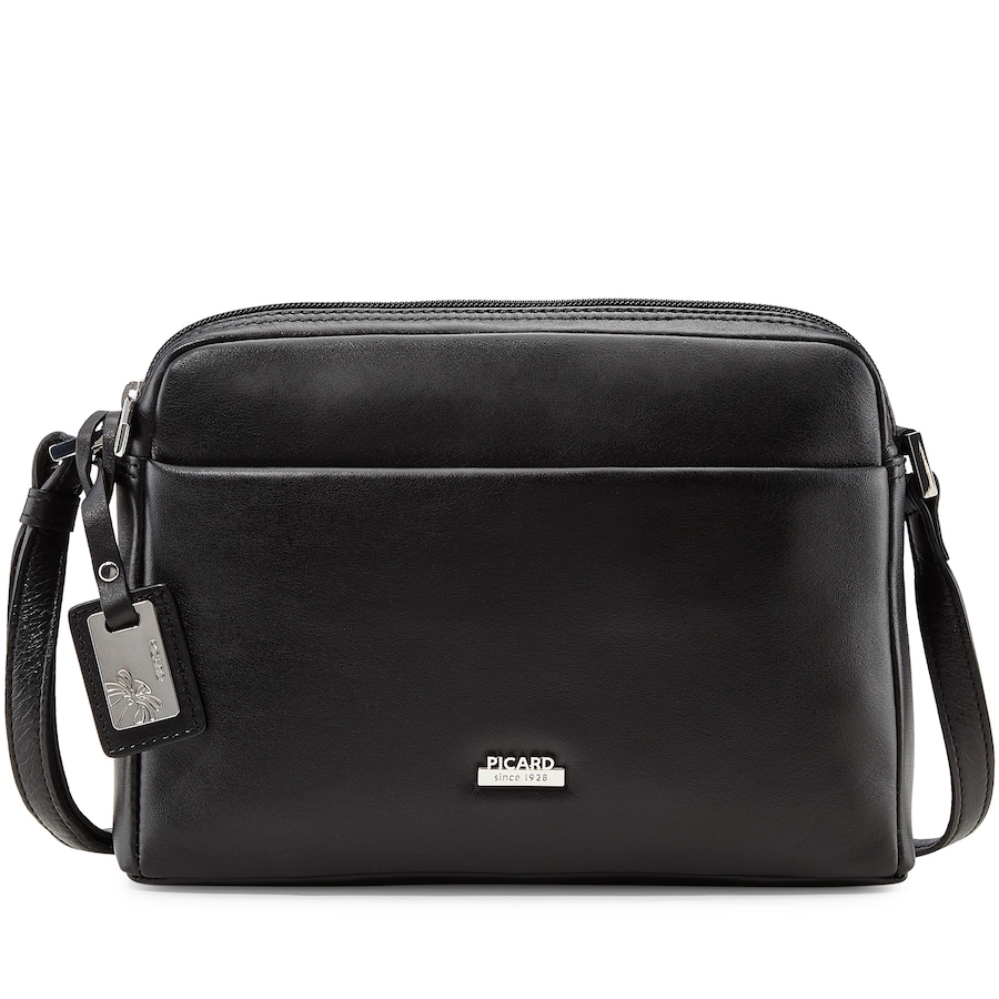 Picard Schultertasche Really schwarz Schwarz Damen
