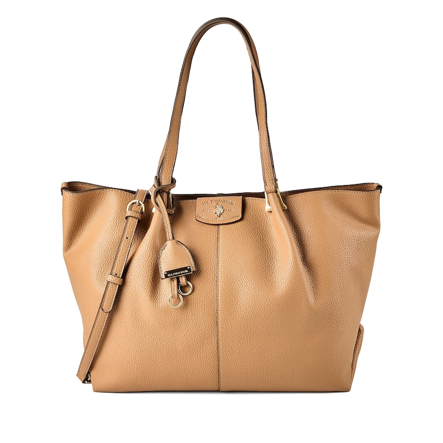 U.S. Polo Assn. Royal Stewart Shopper camel Braun Damen