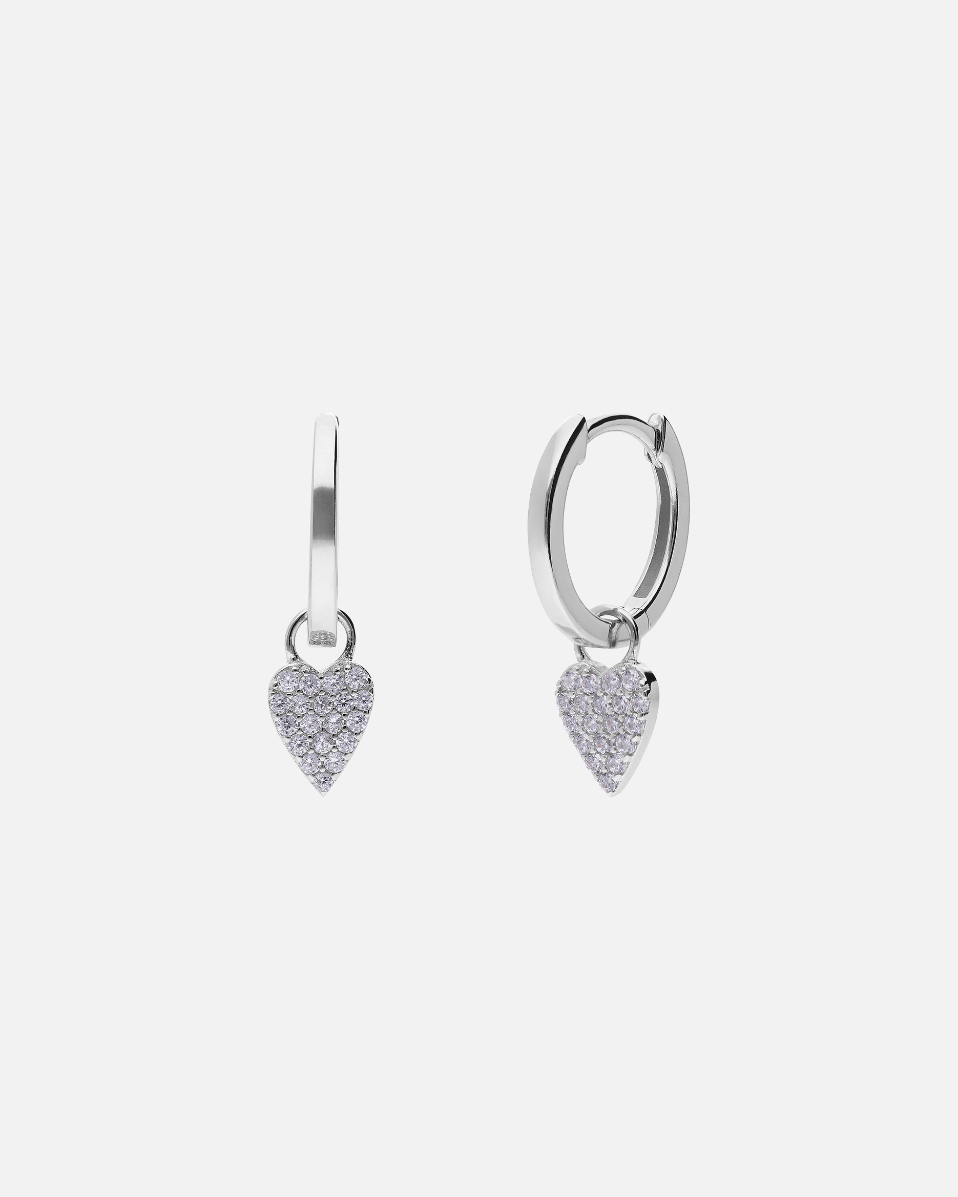 Ohrringe für Weiblich Lucardi Ohrringe - 925 Silber Ohrringe - 925 Silber