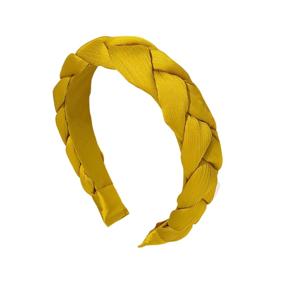 SOHO Luna Haarreif Mustard Yellow Gold Damen