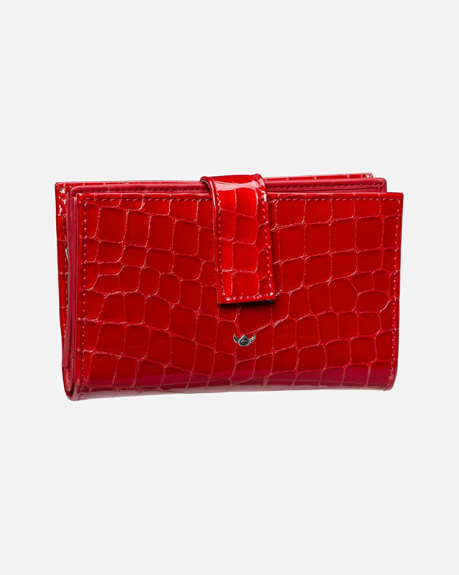Portemonnaie für Weiblich Golden Head Geldbörse Cayenne RFID Protect 2800 Kirsche