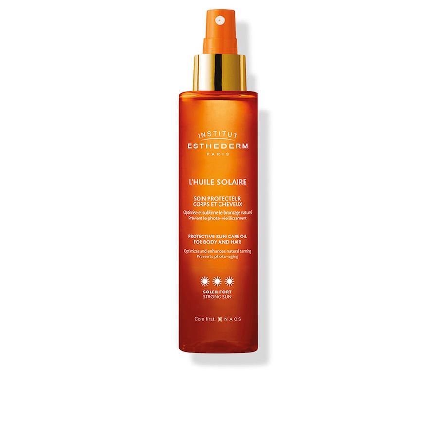 Institut Esthederm L',HUILE SOLAIRE starkes Sonnenschutz-Körper- und Haarspray 150 ml