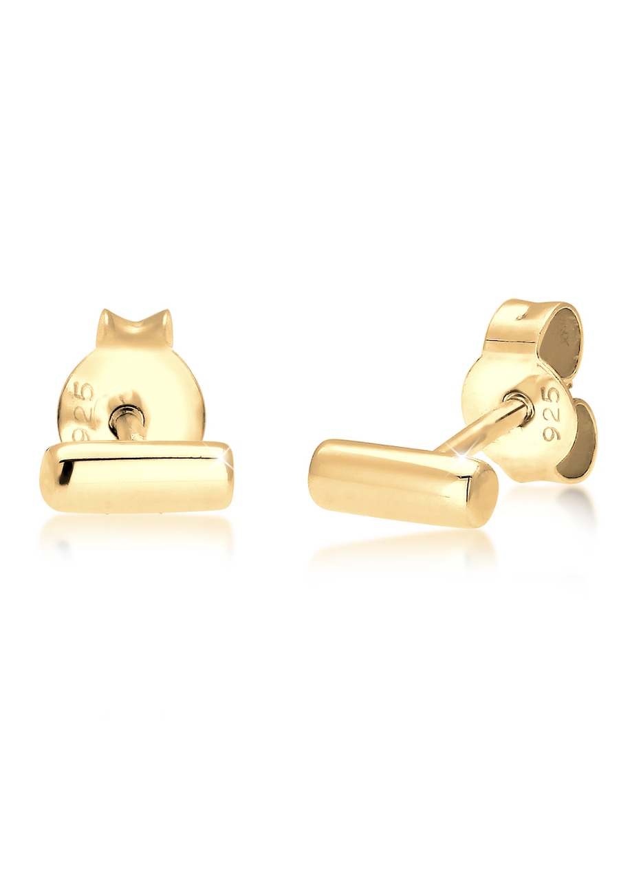 Elli Bar Basic Geo Minimal 925 Sterling Silber OneSize Damen