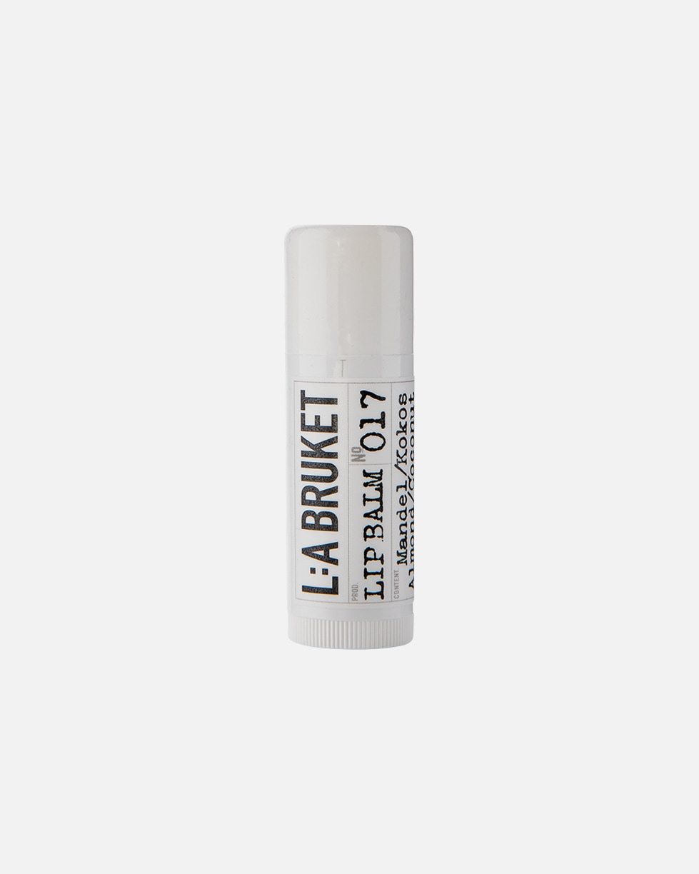 Lippenbalsam für Unisex L:A BRUKET 017 Lip Balm Almond/Coconut Cosmos Natural Certified 14 g