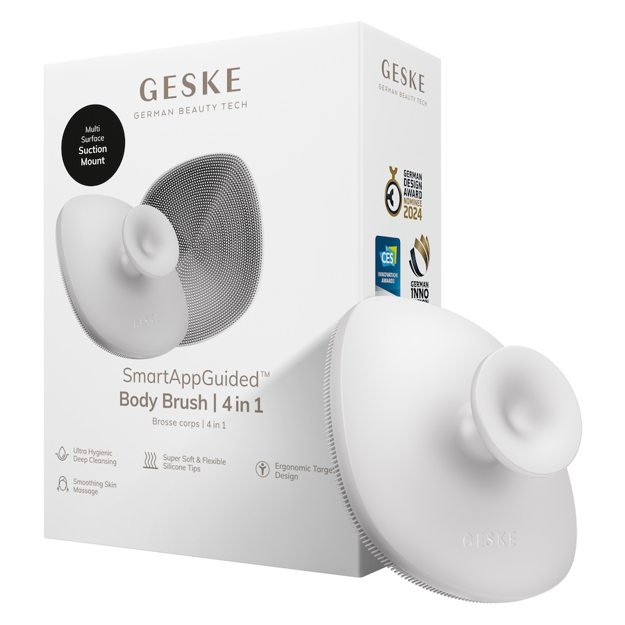 GESKE Body Brush | 4 in 1 Reinigungsbürste für den ganzen Körper White