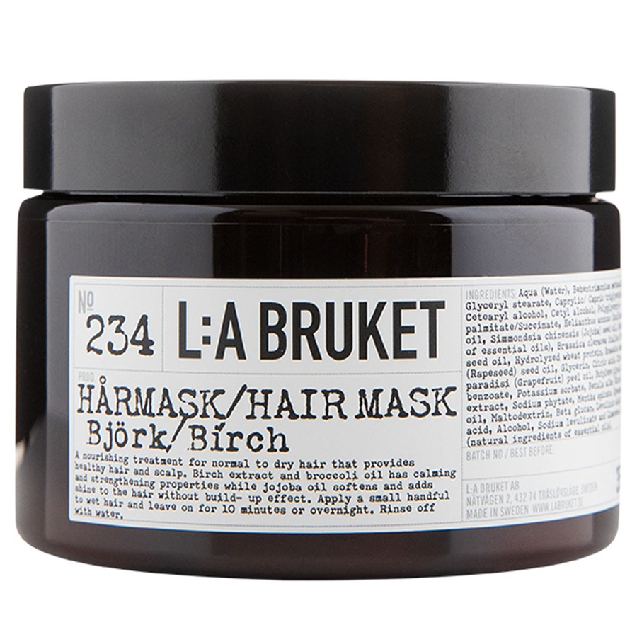 L:A BRUKET No. 234 Hairmask Birch 350 g