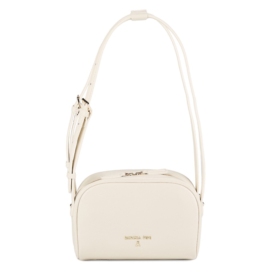 Patrizia Pepe Schultertasche wooly white Nude Damen