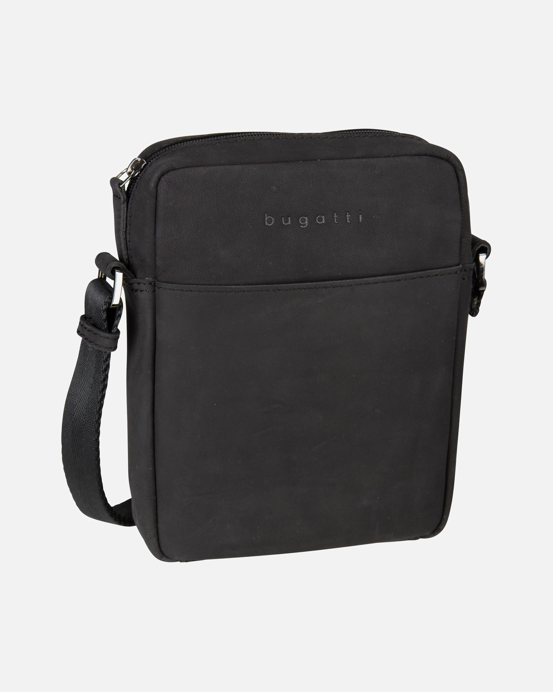 Umhängetasche für Männlich Bugatti Umhängetasche Luca Schwarz