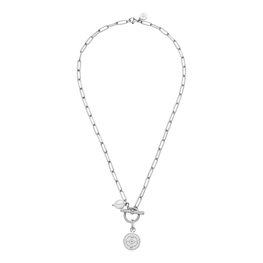 Purelei Makani Halsketten-Set 100% Edelstahl Silver Damen