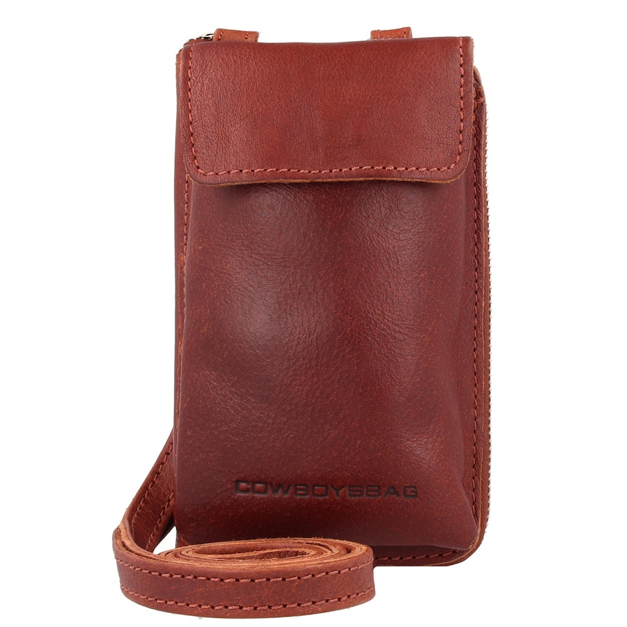 Cowboysbag Bonanza Garston Handytasche Leder 9 cm cognac Braun Damen