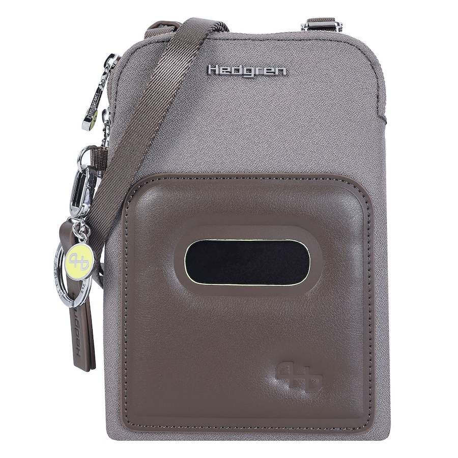Hedgren Fika Handytasche RFID 12,5 cm vintage taupe Braun Damen
