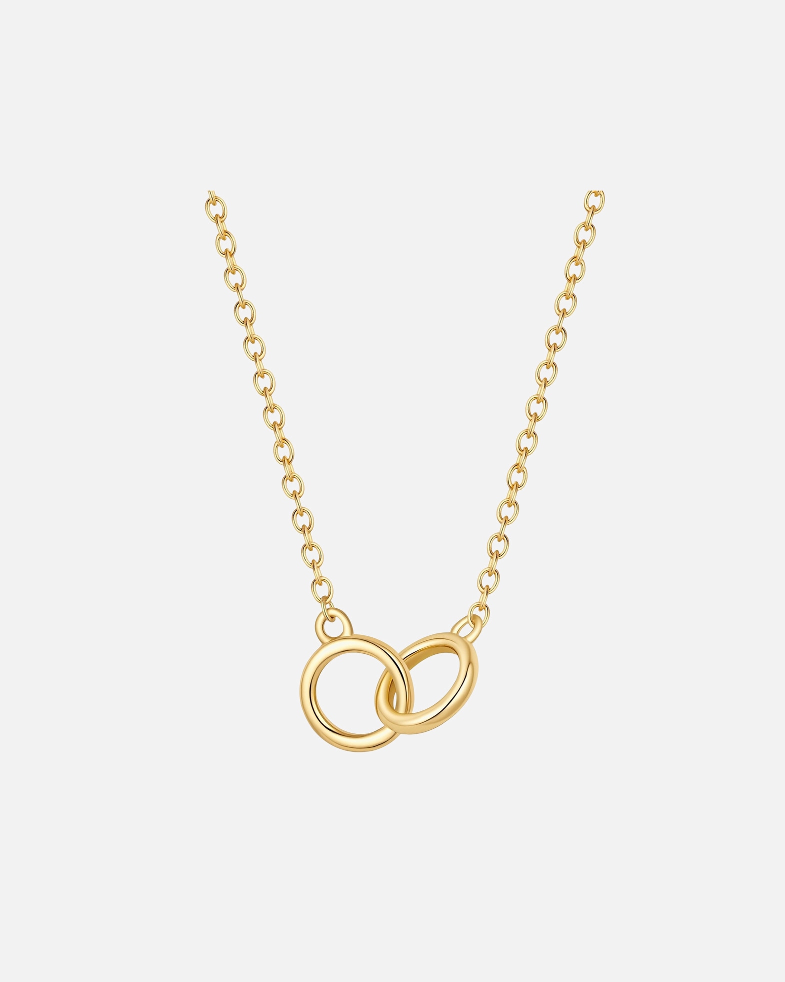 Halskette für Weiblich Glanzstücke München Halskette aus Sterling Silber in gelbgold 40,0 cm Basiskette + 5,0 cm Verlängerung